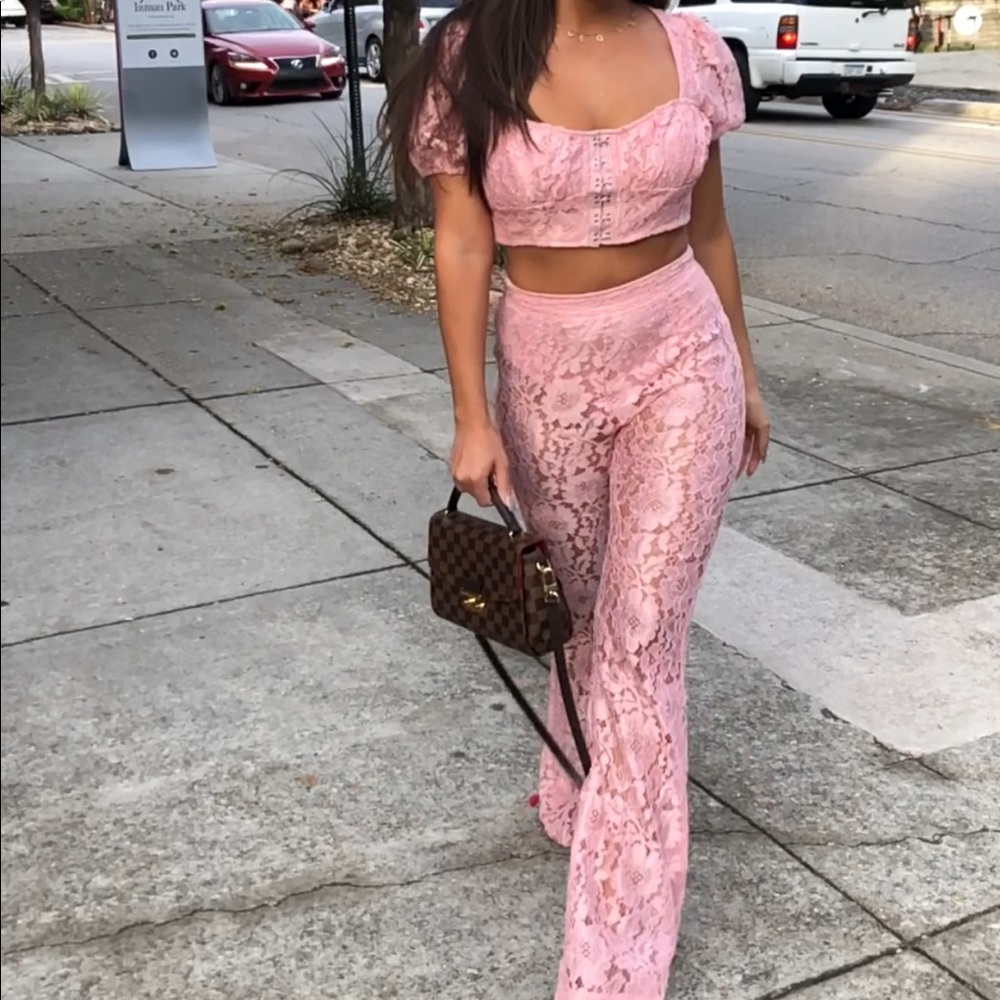 Matching Pink set (Top&Bottom)